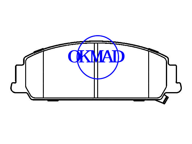 Buick(SGM) Park Avenue 2007/04- brake pad FMSI:D1351-8461,OEM:92206846,F1351